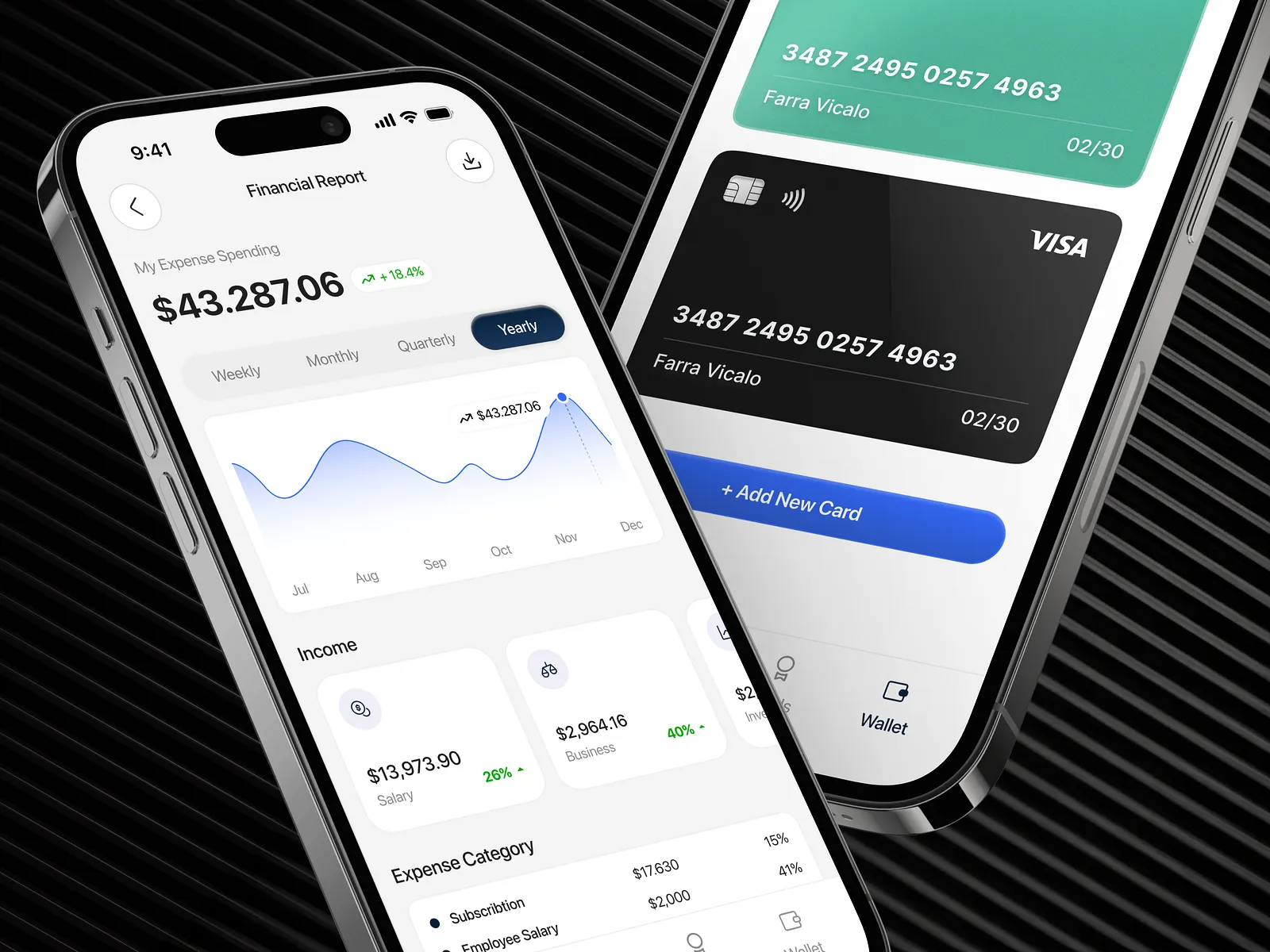 Real-time financial reports